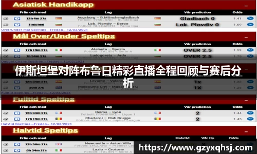 伊斯坦堡对阵布鲁日精彩直播全程回顾与赛后分析